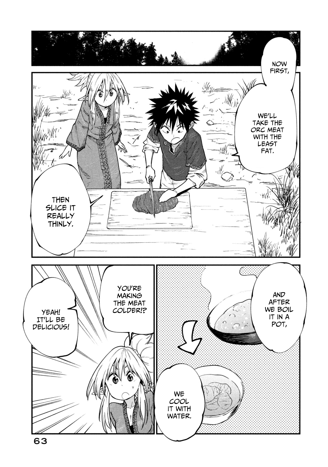 Mazumeshi Elf to Yuboku gurashi Chapter 49 15